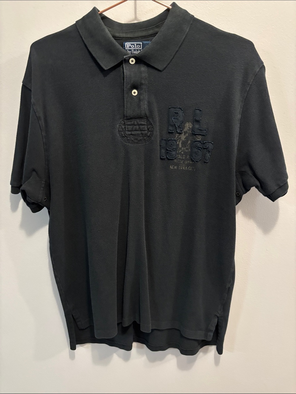 Polo Ralph Lauren 1967 patch logo polo